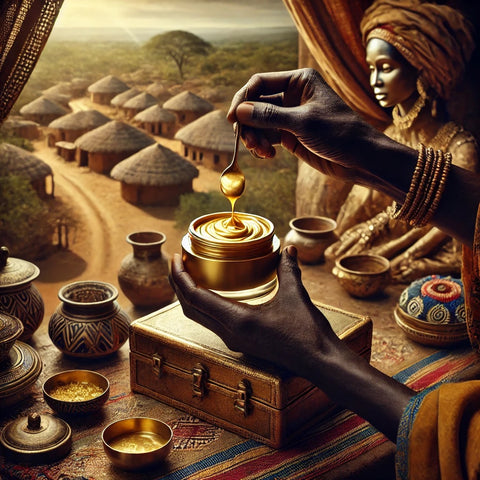 24k Gold African Essence of Africa SheaButter