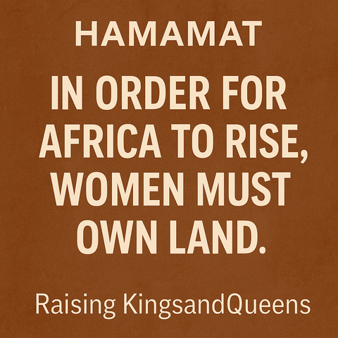 Women & Land Masterclass – October 12 , 2025