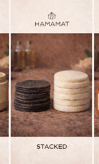 Hamamat Ritual Face Pad Set
African Black Soap Pads + Shea Butter Pads (Combo)