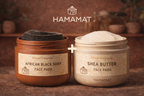 Hamamat Ritual Face Pad Set
African Black Soap Pads + Shea Butter Pads (Combo)
